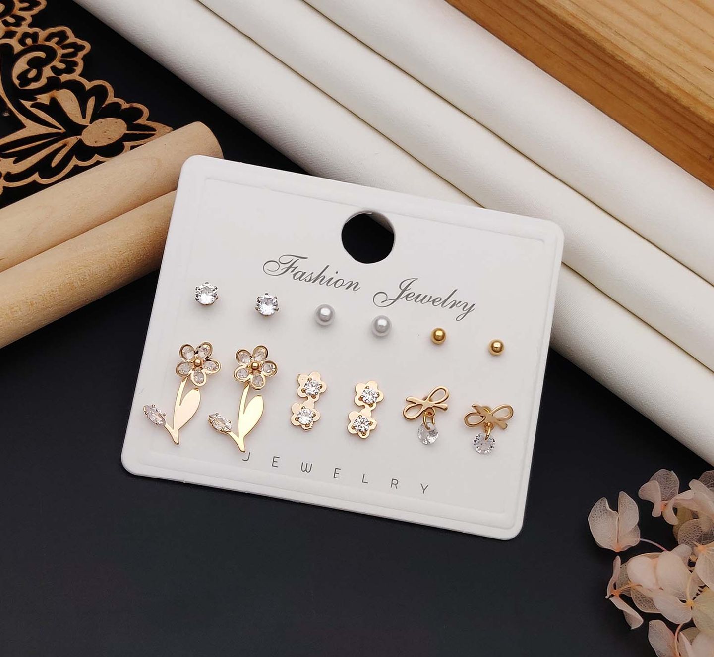 Combo Of 6 Pairs Latest Designs Earrings ER1652