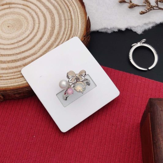 Adjustable Fancy Bow Ring