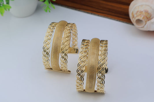 3 Layer Fancy Kada (Gold)